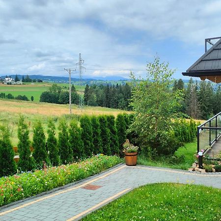 Góralski domek z bali SAŁAS Zab Exterior foto