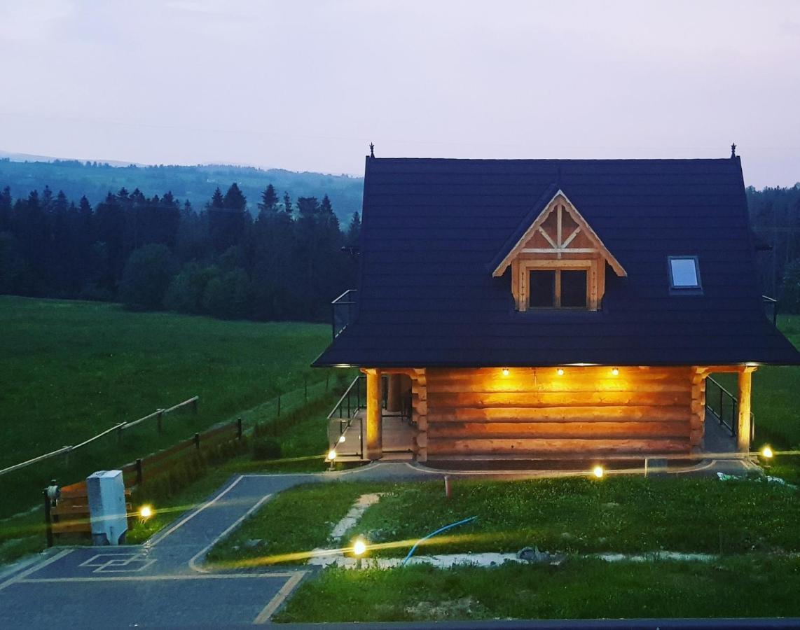 Góralski domek z bali SAŁAS Zab Exterior foto