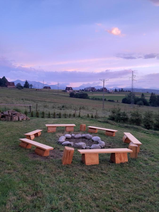 Góralski domek z bali SAŁAS Zab Exterior foto