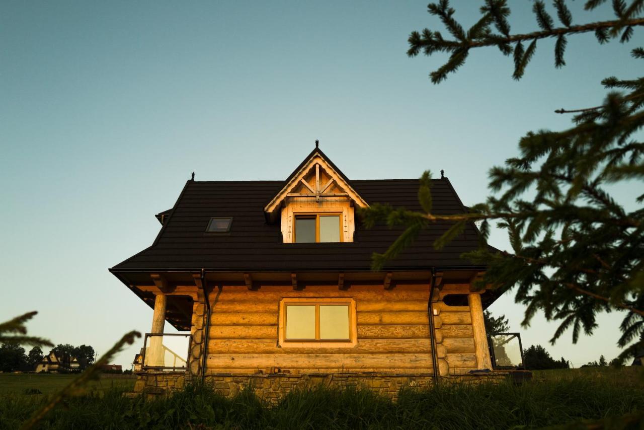 Góralski domek z bali SAŁAS Zab Exterior foto