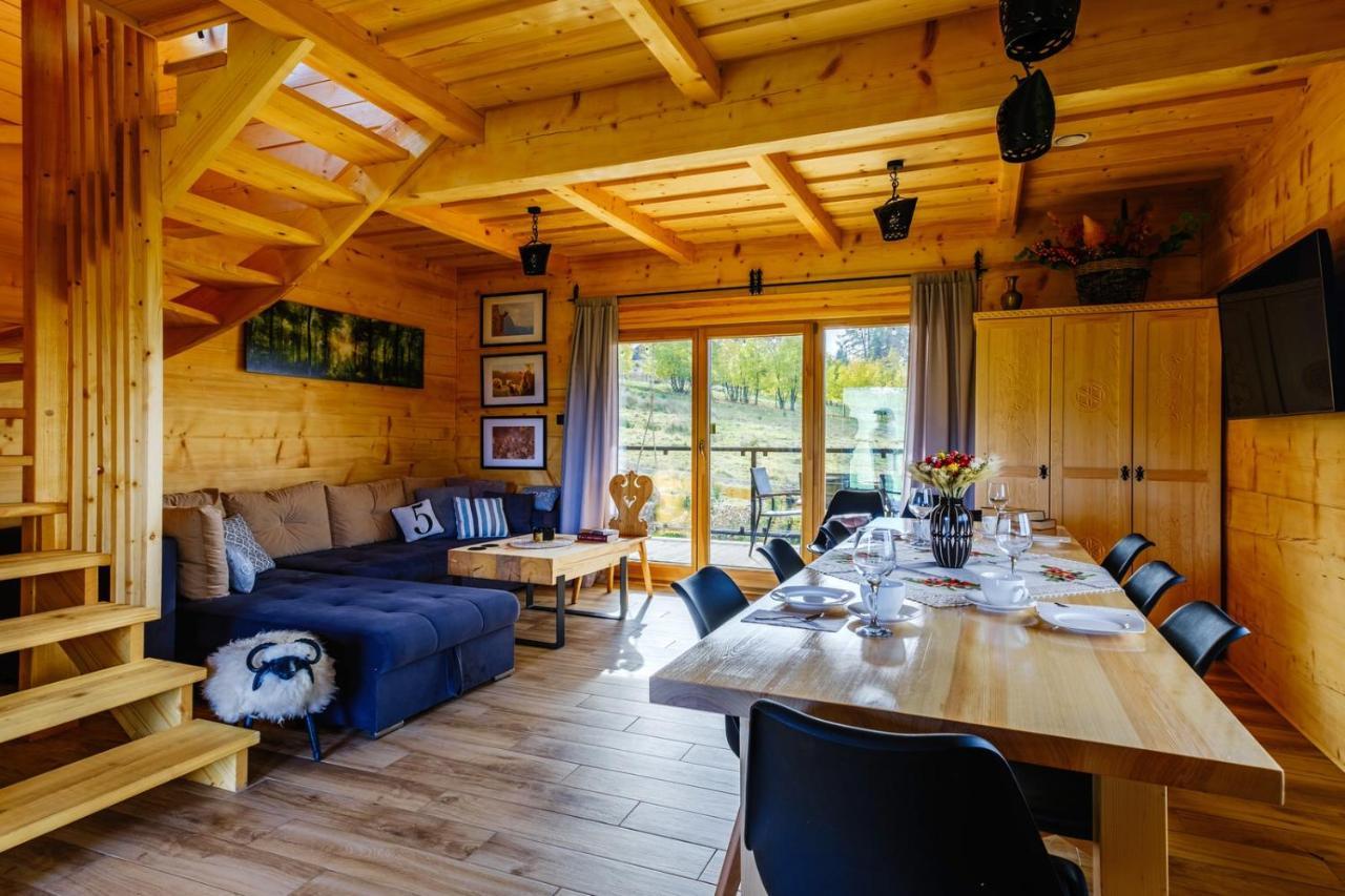 Góralski domek z bali SAŁAS Zab Exterior foto