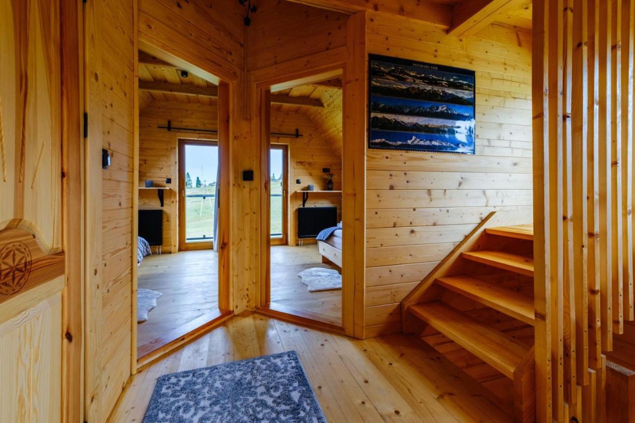 Góralski domek z bali SAŁAS Zab Exterior foto