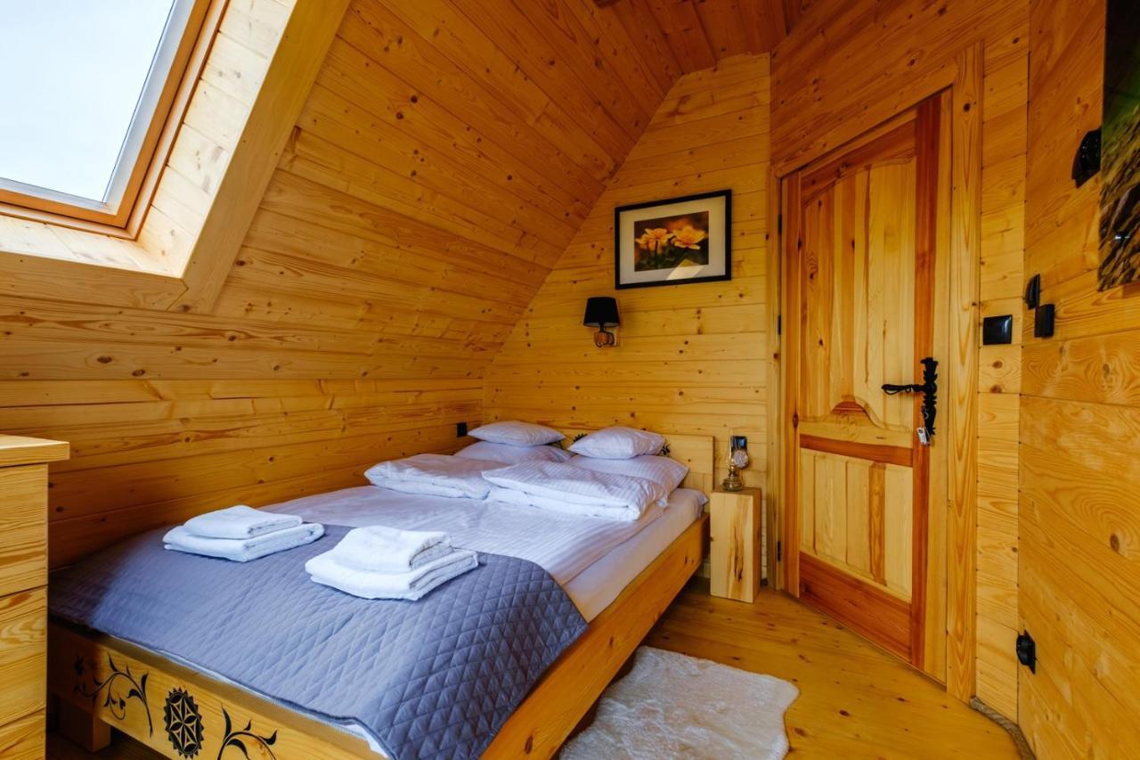 Góralski domek z bali SAŁAS Zab Exterior foto