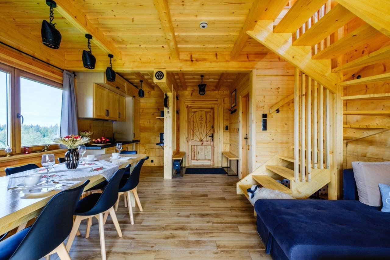 Góralski domek z bali SAŁAS Zab Exterior foto